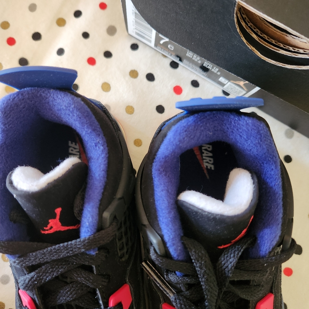 Air Jordan 4 Retro OGRare Air IB4387-003 New Toddler Size 7C - Picture 6 of 6